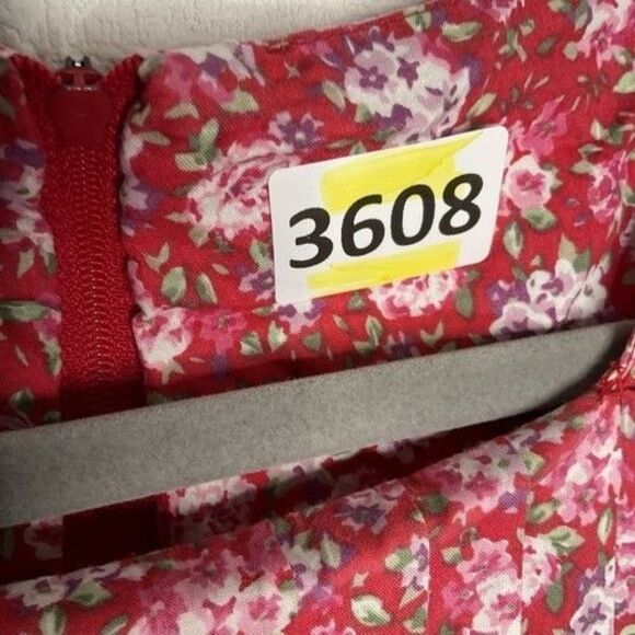 VTG Laura Ashley Cottagecore Floral Puff Sleeve Prairie Maxi Dress Women Size 14 - Picture 5 of 10